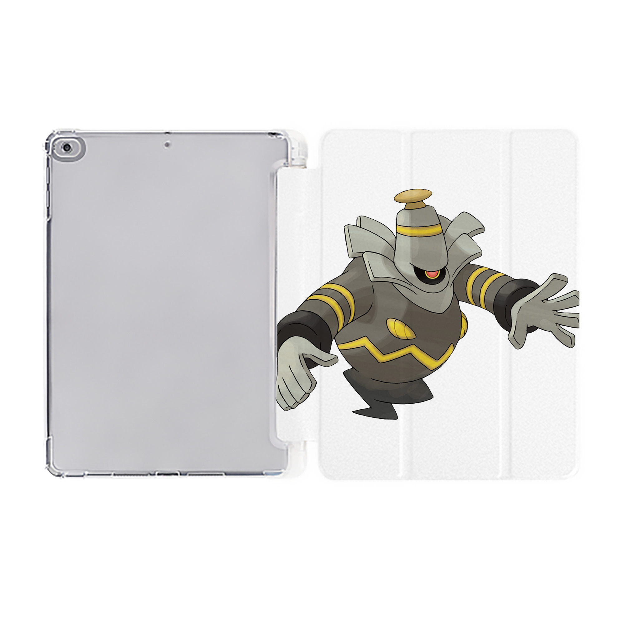 （画像用） ポケットモンスター Pokémon IPad ケース ペン収納付き 三つ折りスタンド PUレザー×シリコン 対応機種9.5/10.5/10.9インチ